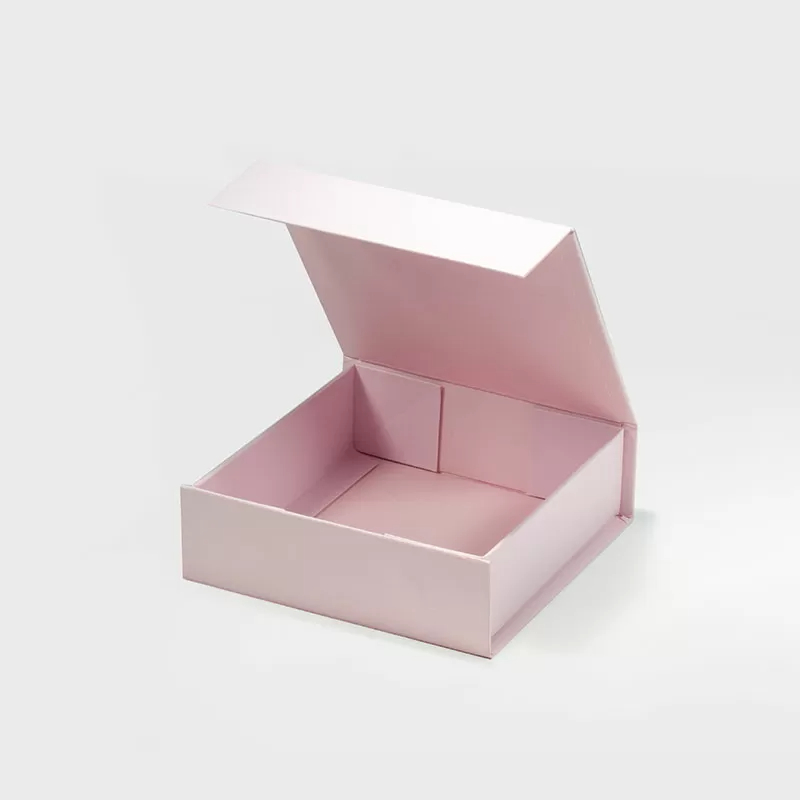 Magnetic Gift Box 120x120x40mm Pink - 50/Pack - dimensions