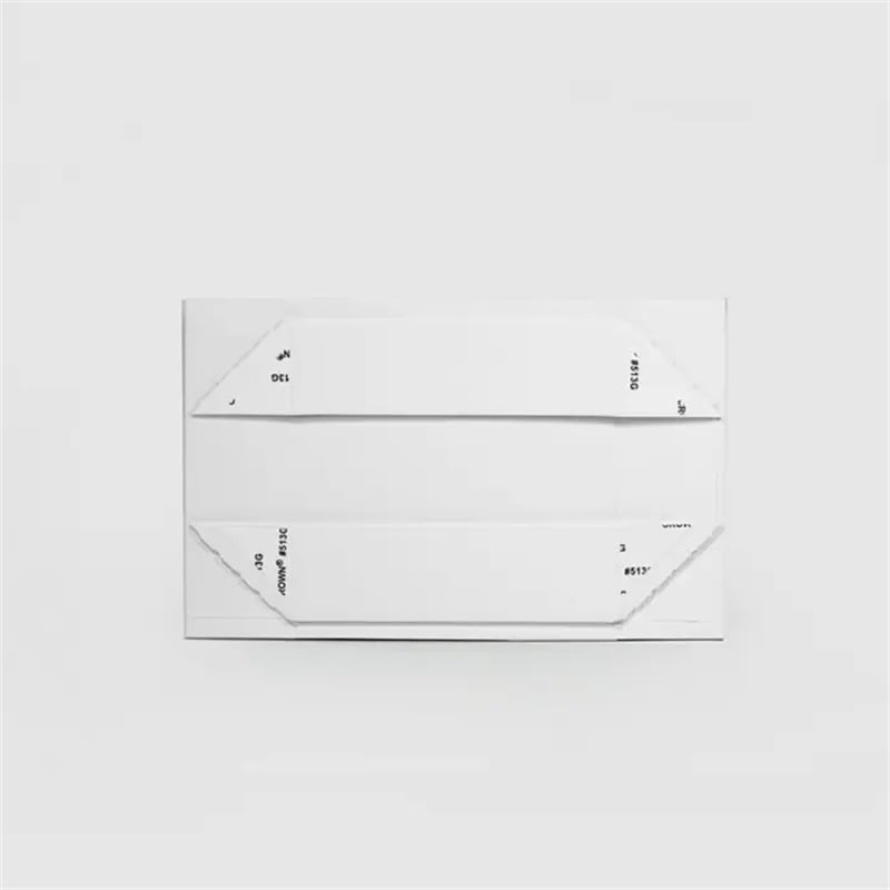 Magnetic Gift Box 120x120x40mm White - 50/Pack - dimensions