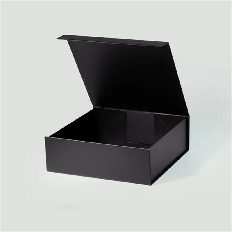 Magnetic Gift Box 235x235x80mm Black - 25/Pack - dimensions