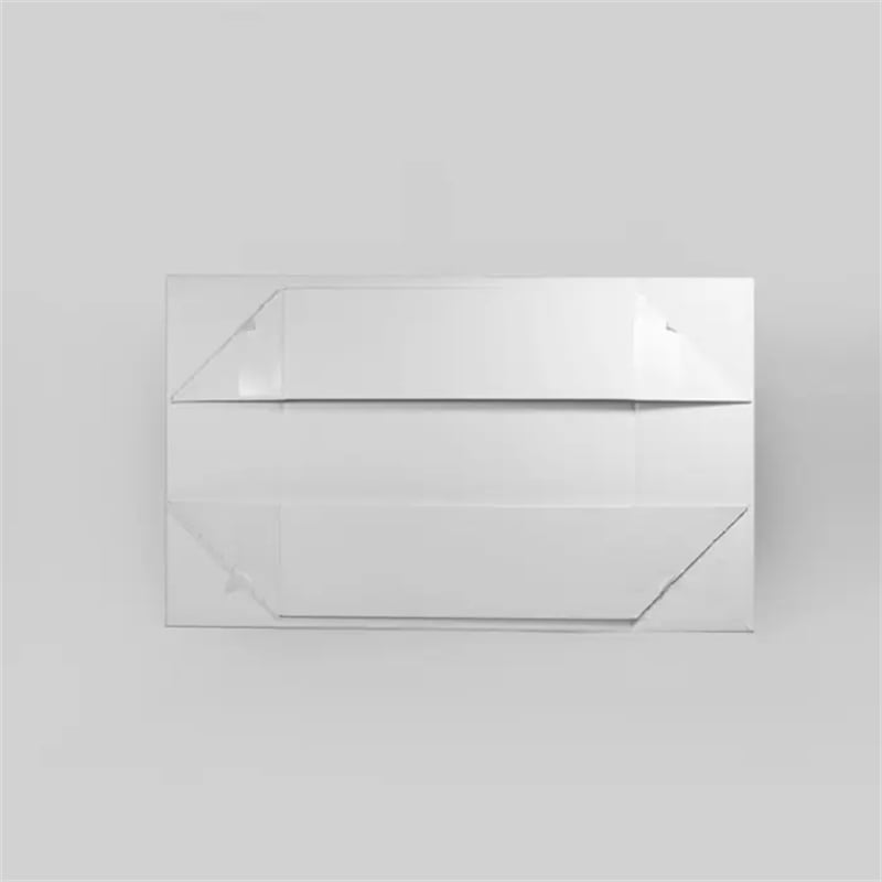 Magnetic Gift Box 235x235x80mm White - 25/Pack - dimensions