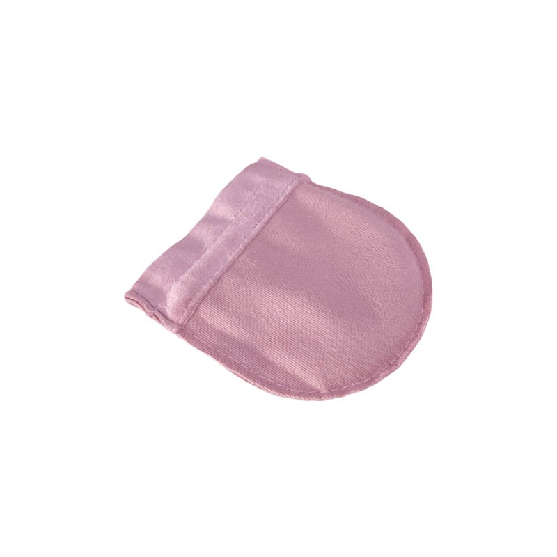 Velvet Satin Drawstring Bags 80x100mm Pink - 50/Pack - dimensions