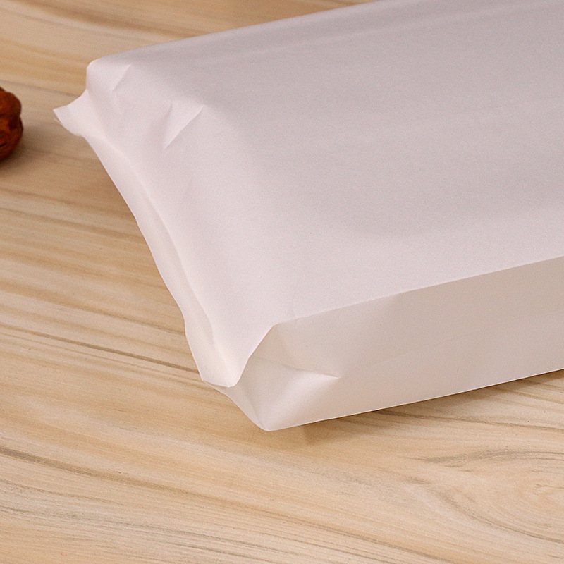 Greaseproof Paper Bags Flat Bottom 150x300mm White - 600/Pack - dimensions