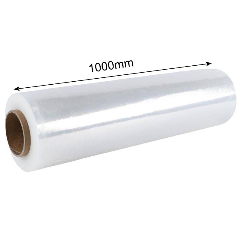 Cellophane Film Wrap Roll 1000mmx400M Clear - dimensions