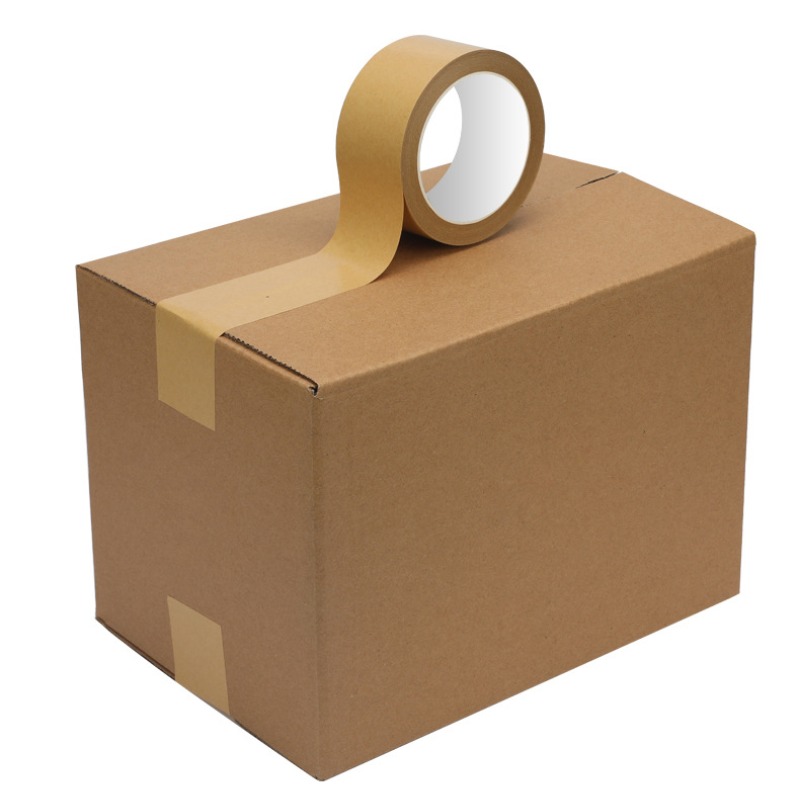 Kraft Paper Packing Tape 50mmx30M Brown 36 Rolls - dimensions