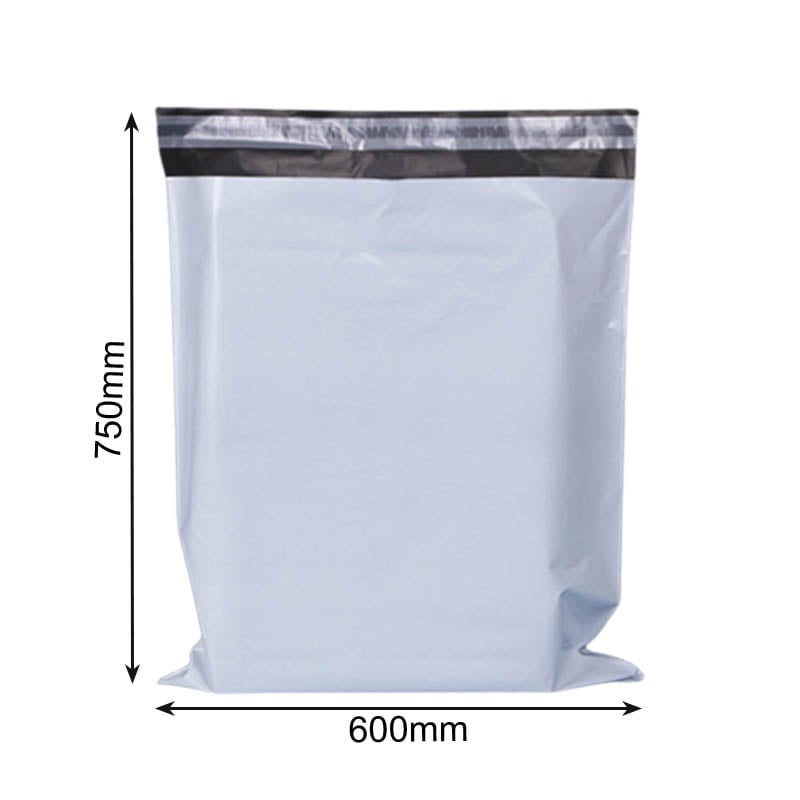 Extra Large Satchel Bags 600x750mm - 100/Pack - dimensions