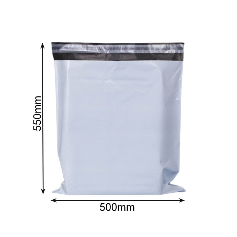 Large Postage Satchels 500x550mm - 100/Pack - dimensions