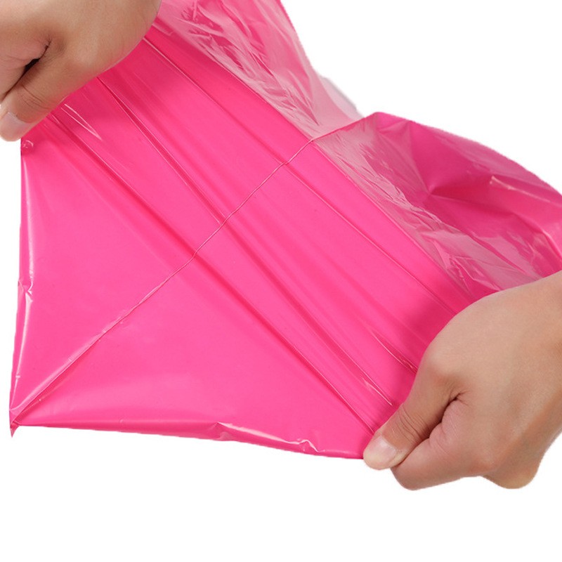 Medium Mail Bags 250x340mm Pink - 100/Pack - dimensions