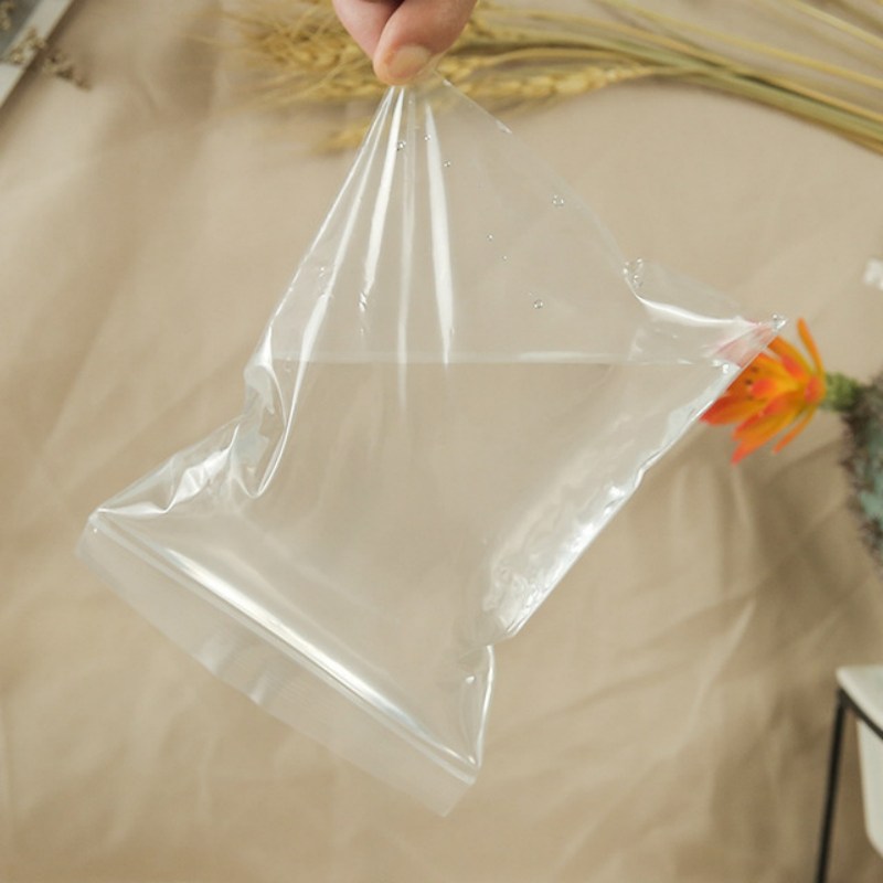 Lock Seal Plastic Bags 230x330mm Clear - 1000/Pack - dimensions