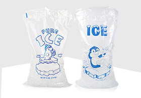 Ice bags Plastic poly bags