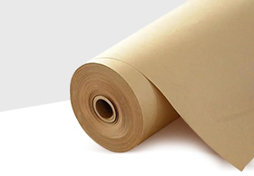 Brown packaging paper Bopp cellophane roll