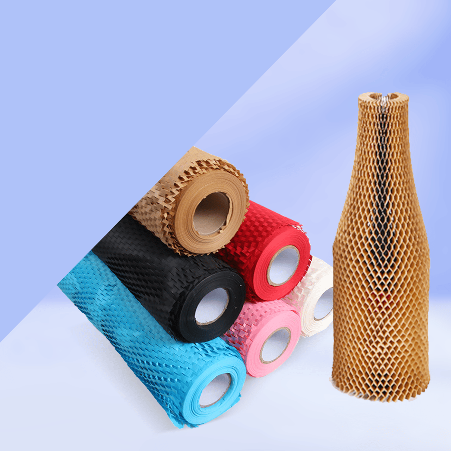 Honeycomb paper wrap