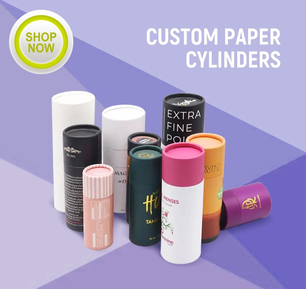 Custom paper cylinders