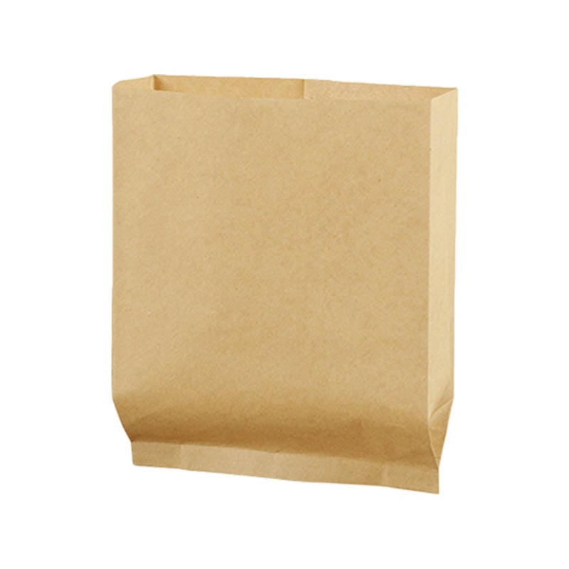 Greaseproof Paper Bags Flat Bottom 200x280mm Brown - 600/Pack - dimensions