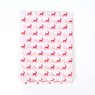 Christmas Tissue Paper 500x700mm Deer Pattern - 50 Sheets