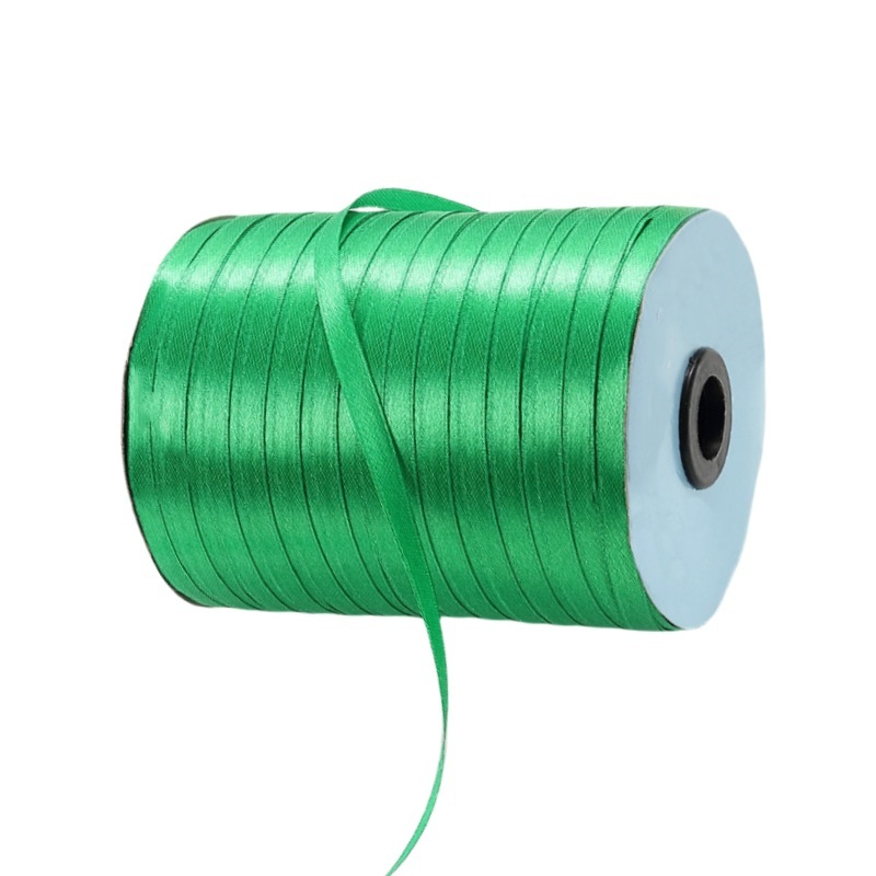 Single Faced Satin Ribbon Roll 6mmx530M Green - dimensions