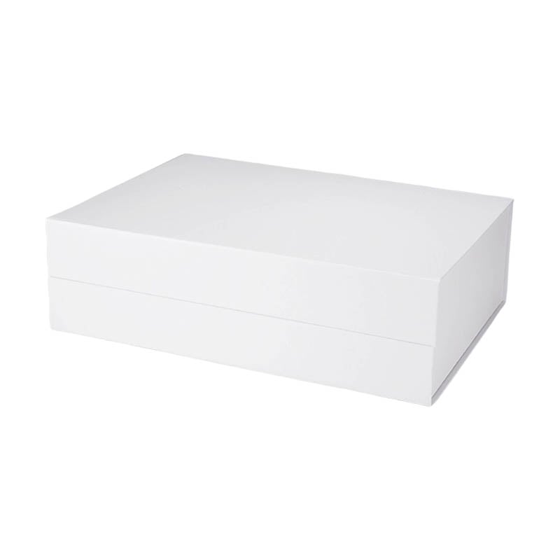 Magnetic Gift Box 440x320x120mm White - 12/Pack - dimensions