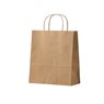 Large Paper Bags Twisted Handles 310x420mm Brown - 50/Pack