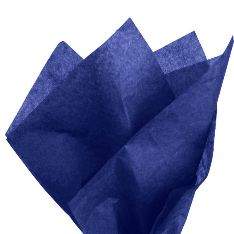 Tissue Paper 750x500mm Navy Blue - 480 Sheets