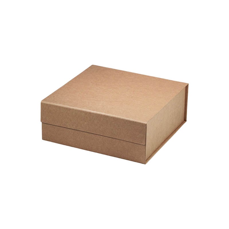 Magnetic Gift Box 235x235x80mm Brown - 25/Pack