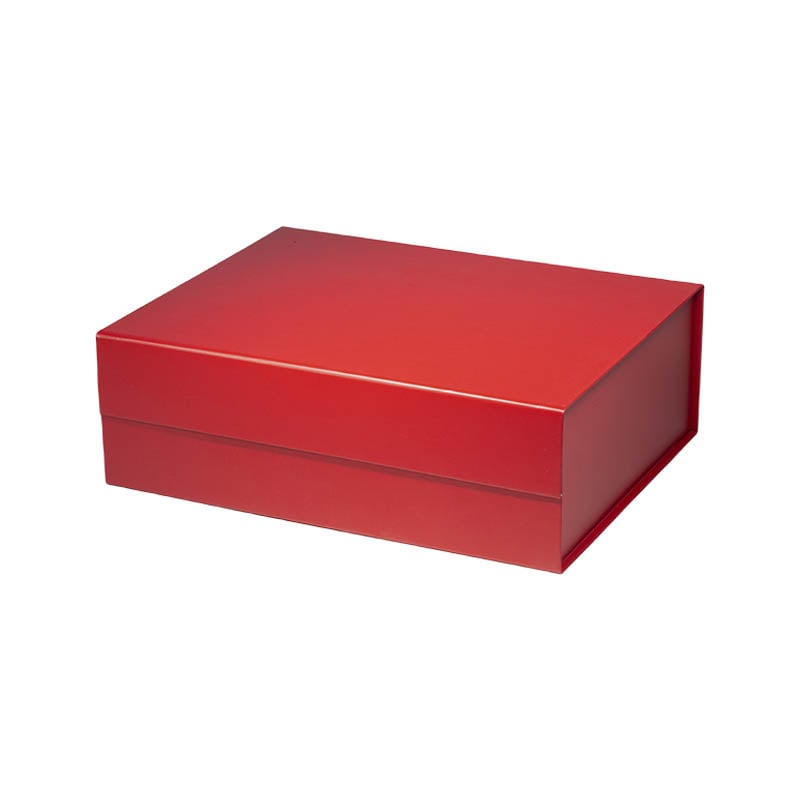 Magnetic Gift Box 330x255x115mm Red - 25/Pack - dimensions