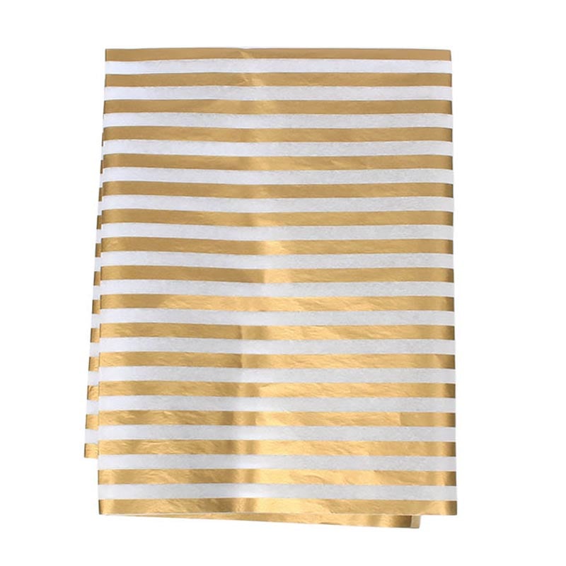 Christmas Stripe Tissue Paper 700x500mm - 50 Sheets