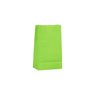 Small Paper Gift Bags No Handles 90x180mm Green - 100/Pack