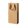 Paper Wine Bags Double Bottles 170x350mm Brown - 100/Pack