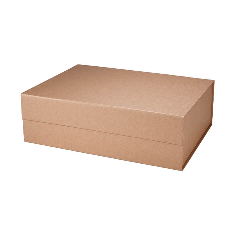 Magnetic Gift Box 440x320x120mm Brown - 12/Pack - dimensions