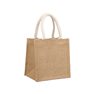 Small Jute Tote Shopping Bags 210x230x150mm - 6/Pack