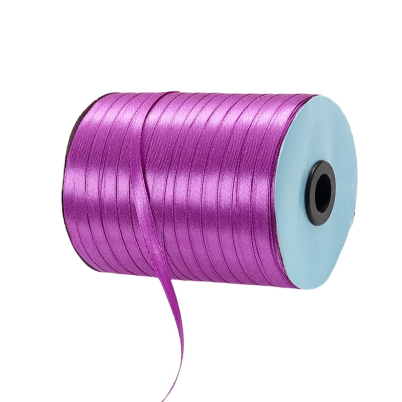 Single Faced Satin Ribbon Roll 6mmx530M Rose Purple - dimensions