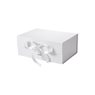 Magnetic Gift Box with Ribbon 235x170x100mm White - 25/Pack