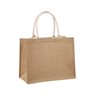 Large Jute Tote Shopping Bags 460x350x180mm - 6/Pack