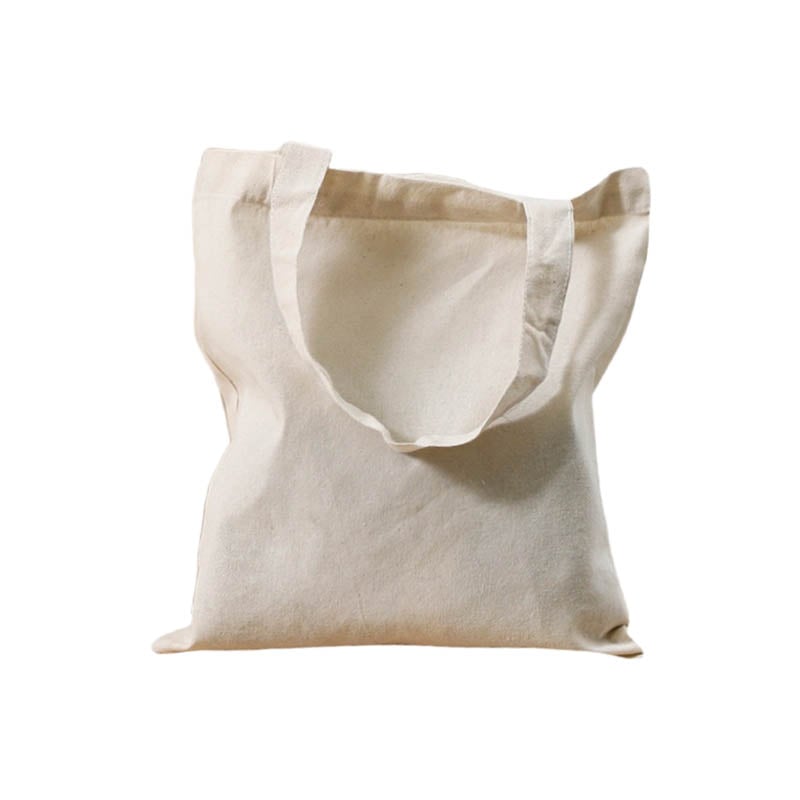 Calico Tote Bags Short Handles 380mmx420mm - 50/Pack