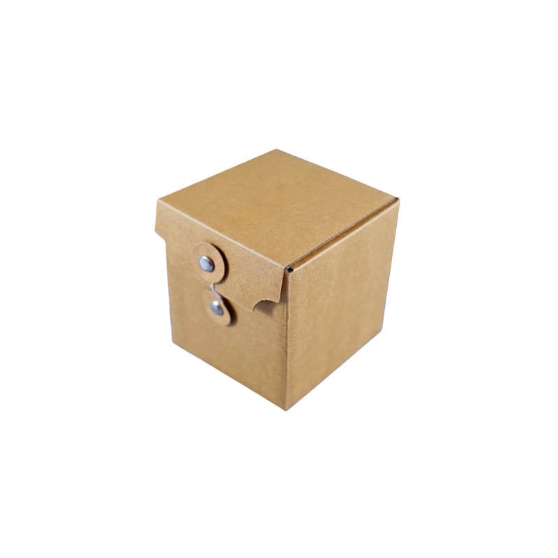 Candle Packing Boxes with Buckle Rope 60x60x80mm - 50/Pack - dimensions