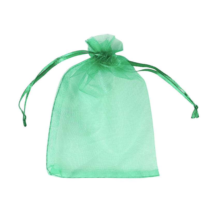 Grass green organza bags 100 pack ABZ Packaging